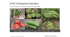 Desktop Screenshot of ericsorganicgarden.com